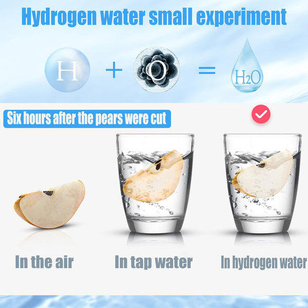 Portable Hydrogen Water Bottle